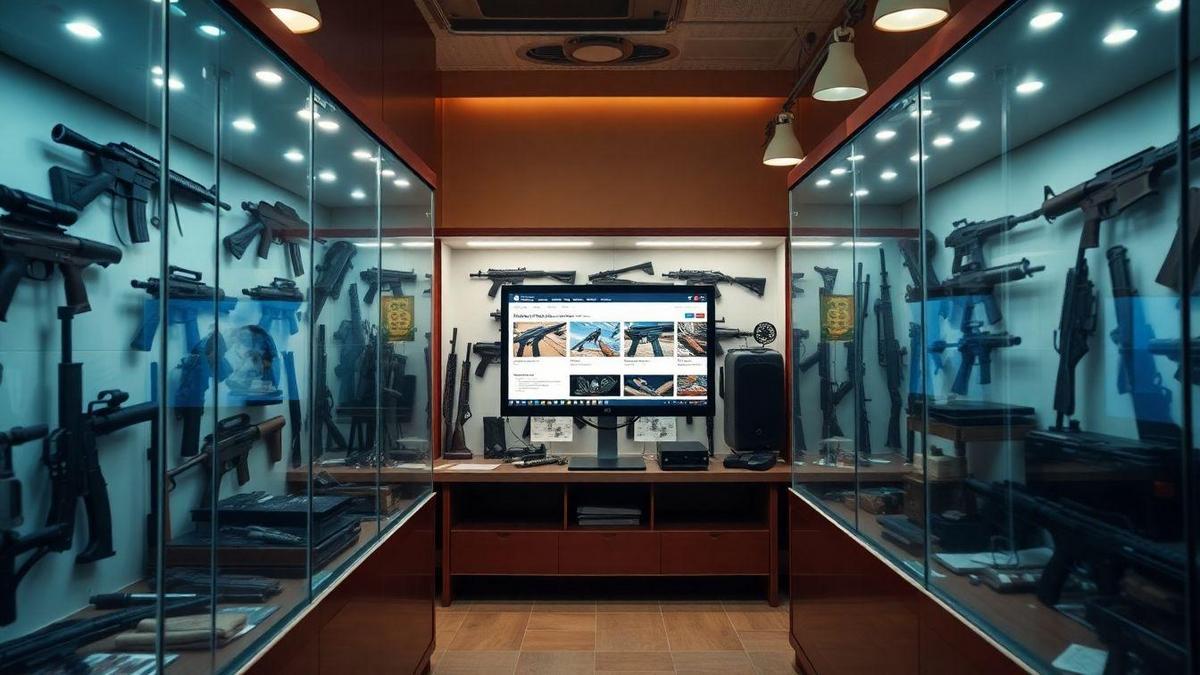 Introdução à compra de armas de fogo pela internet